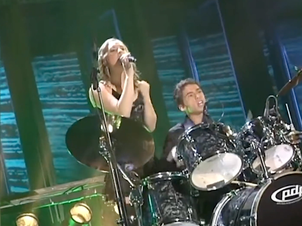 Mario y Noelia en 2003